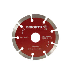 Brights Diamond Blade Segmented 115MM