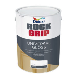 ROCK GRIP UNIVERSAL GLOSS ENAMEL 5L - BLACK