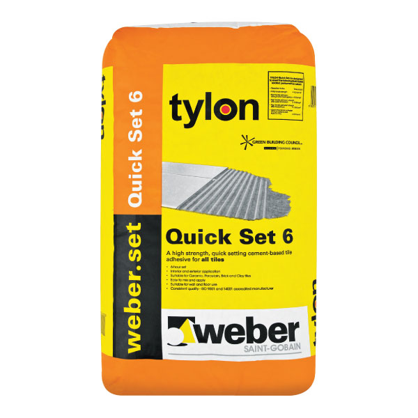 1950-Weber-Tylon-Quick-Set 6-hour-Tile-Adhesive-20kg