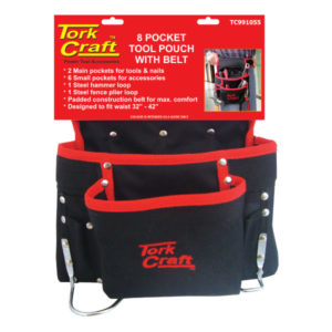 Tork Craft 8-Pocket Tool Pouch