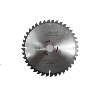 METABO CIRCULAR SAW BLADE 216X30X40T