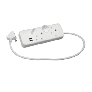 ELLIES 4-WAY MULTIPLUG WITH USB OUTLET