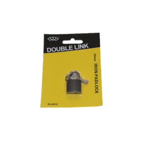 Double Link Iron Padlock