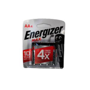 BATTERY ENERGIZER-MAX-4AA