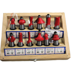 MARTLET ROUTER BIT SET 1/2 INCH 12PC