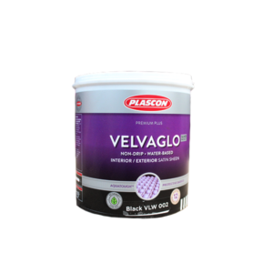 PLASCON VELVAGLO W/BASE BLACK