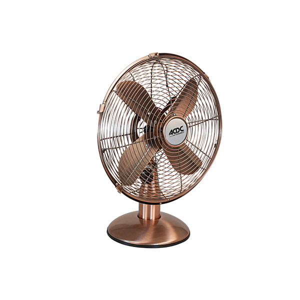 Acdc 30cm Antique Copper Tone 3 Speed Desk Fan Brights Online Store