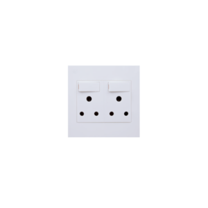 LESCO DENA Q DOUBLE SWITCHED SOCKET OUTLET