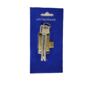 Cupboard Lock 2 Lever Brass