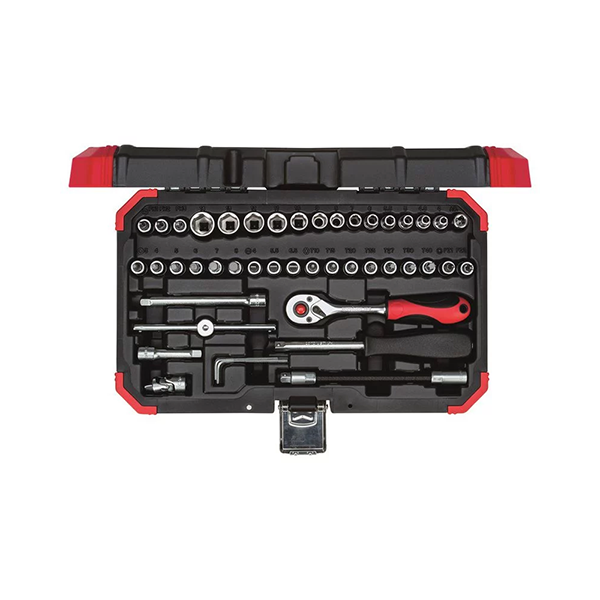 72792-GEDORE-RED-SOCKET-SET-46PC+SPANNER SET