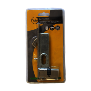 YALE SECURITY GATE SLAM LOCK WITH CYL.