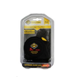 TAPE MEASURE 05MX19MM RUBBERGRIP