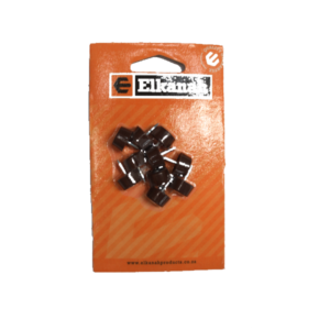 Elkanah Stud Shelf Nail Brown Carded