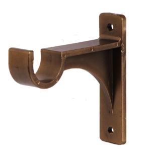 Curtain Bracket Plastic 25Mm Single