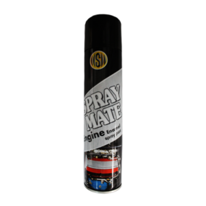 SPRAYMATE SPRAY PAINT ENGINE ENAMEL BLACK 250ML