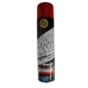 SPRAYMATE SPRAY PAINT ENGINE ENAMEL RED 250ML