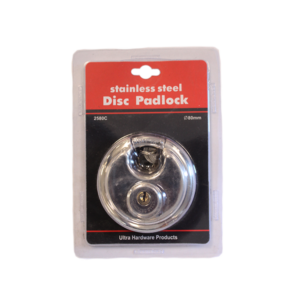 STAINLESS STEEL DISC PADLOCK 80MM