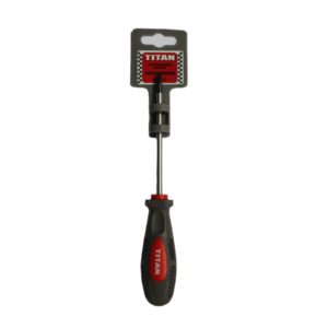 TITAN SCREWDRIVER PH1 X 100MM RUBBER HANDLE