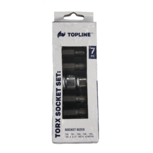 TOPLINE TORX SOCKET SET 7PC