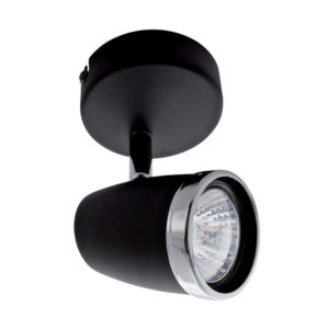 Bright Star Spotlight 1-Light Black