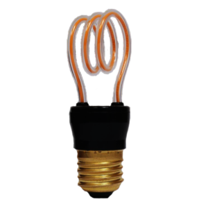 Bulb 4W LED Art Line Filament Spiral WW