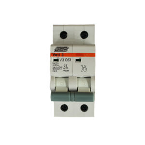 MAJOR TECH 63A DIN CIRCUIT BREAKER SP/N