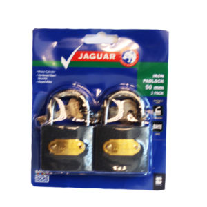 Jaguar Iron Padlock 50MMX2 Key a Like