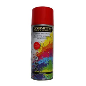 ZENITH SPRAYPAINT FIRE RED 300ML