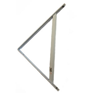 SHELF BRACKET HEAVY DUTY WHITE 350MM X 400MM (2)