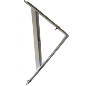 SHELF BRACKET HEAVY DUTY WHITE 250MM X 300MM (2)