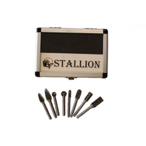 STALLION TUNGSTEN BURR SET 8PC