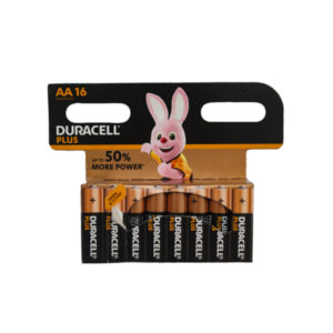 DURACELL POWER PLUS BATTERY AA X 16