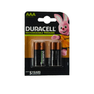 DURACELL RECHARGEABLE BATTERY AAA 4-PACK