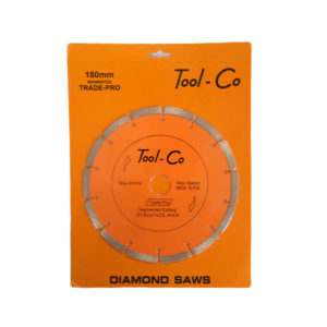 TOOL-CO DIAMOND BLADE SEGMENTED DIY 180MM X 25MM