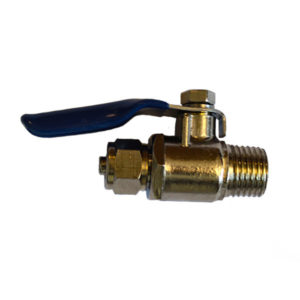 CLAUS SPARE CHROME BALL VALVE 1/4