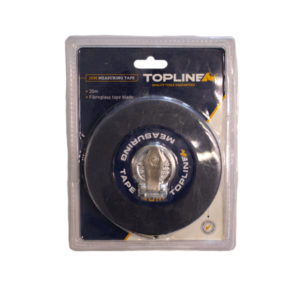 TOPLINE FIBREGLASS TAPE MEASURE 20M