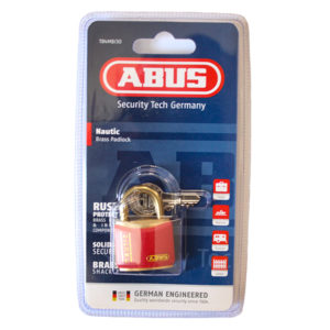 ABUS PADLOCK RED COVER 30MM