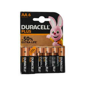 DURACELL BATTERY AA 6PACK