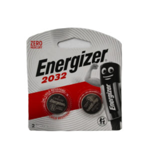 ENERGIZER BATTERY CR2032 2PACK