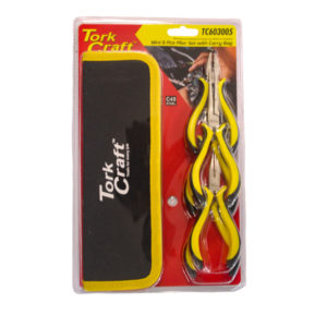 TORK CRAFT 5PC MINI PLIERS SET WITH BAG