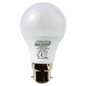 Bulb 9W BC Cool White Major Tech