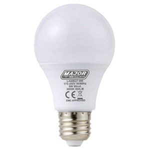 Bulb 9W ES Warm White Major Tech