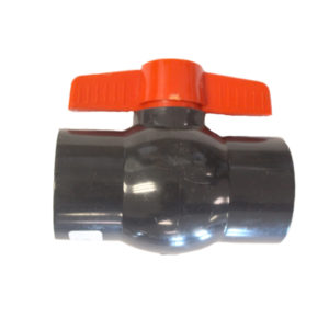 PVC BALL VALVE THREADED 50MM