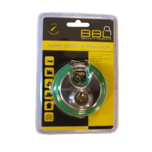 BBL PADLOCK 70MM DISCUSS BUMP GUARD GREEN