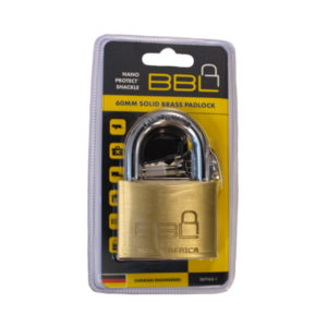 BBL PADLOCK 60MM BRASS