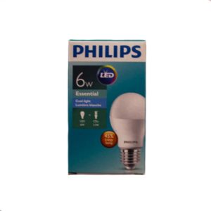 PHILLIPS LED BULB 6W ES COOLWHITE