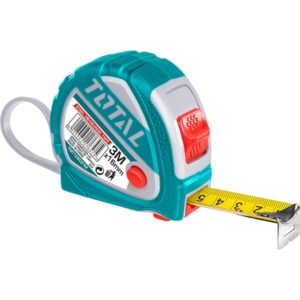 TOTAL MEASURING TAPE STEEL 3M X 16MM