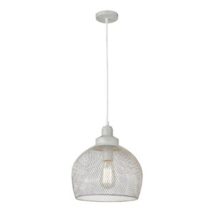 Bright Star Pendant 1-Light Metal French White