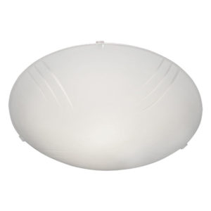 Bright Star Ceiling Light with Patterned Glass 250mm