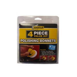 SHIELD POLISHING BONNETS 4PC